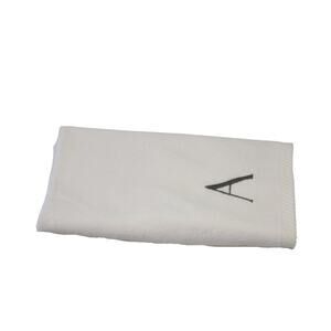 Talesma Monogram 6-Pc. Turkish Cotton Guest Towel – White